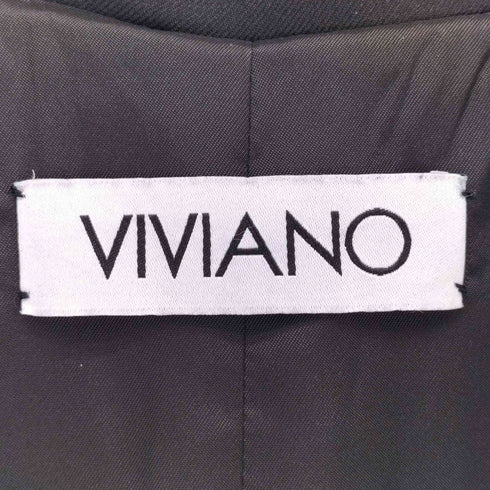 ヴィヴィアーノ VIVIANO 23AW 剣襟 ティアードドッキングコート レディース JPN:M