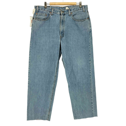 リーバイス Levis 550 ボタン裏217 ジップフライ カットオフ ストレート デニム パンツ メンズ W38 L32