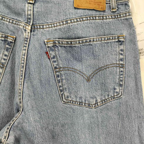 リーバイス Levis 550 ボタン裏217 ジップフライ カットオフ ストレート デニム パンツ メンズ W38 L32