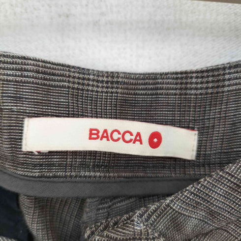 バッカ BACCA リネン100 チェックローライズパンツ レディース JPN:38