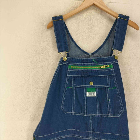 リバティ LIBERTY フロント ポケット デニム オーバーオール メンズ 46×28