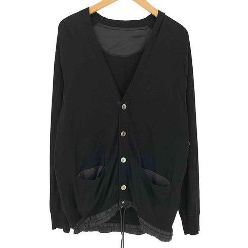 サカイ Sacai 異素材ドッキングニットカーディガン メンズ 19