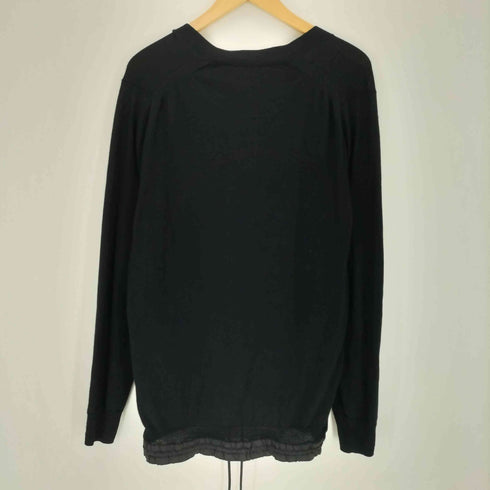 サカイ Sacai 異素材ドッキングニットカーディガン メンズ 19