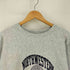 チャンピオン Champion 90S 前期 USA製 刺繍タグ カレッジロゴ三段染み込みプリント REVERSE WEAVE リバースウィーヴ クルーネックスウェット メンズ import:L