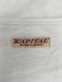 キャピタル KAPITAL 天竺×ガーゼ天竺シェフスリーブロンT スマイリーパッチ レディース JPN:3