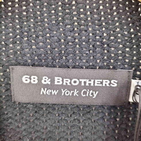 シックスティエイトアンドブラザーズ 68&BROTHERS Roll Neck Mix Knit ロール ネック ミックス ニット セーター メンズ L