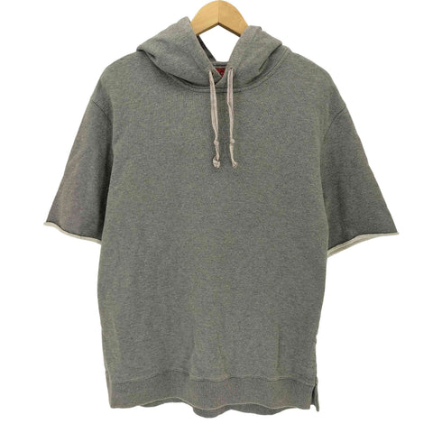 アーペーセー A.P.C. KANYE WEST hoodie ケニーウェストフーディ― サイドスリット半袖パーカー メンズ import:XS