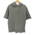 アーペーセー A.P.C. KANYE WEST hoodie ケニーウェストフーディ― サイドスリット半袖パーカー メンズ import:XS