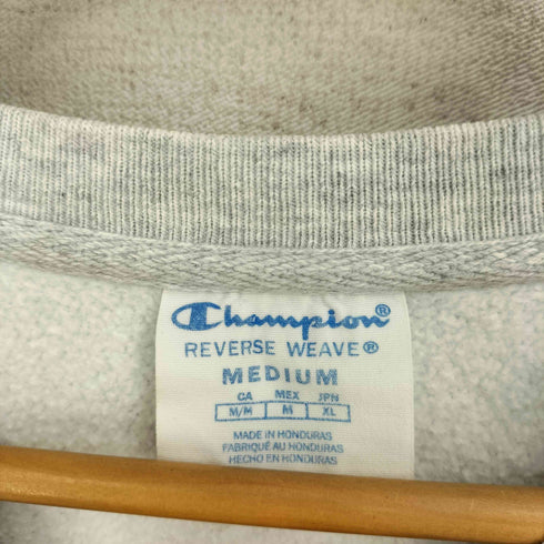 チャンピオン Champion 00S 青タグ フロントカレッジプリント REVERSE WEAVE リバースウィーヴ クルーネックスウェット メンズ import:M