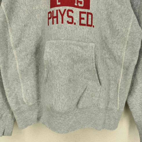 チャンピオン Champion 青単タグ 復刻 フロントカレッジプリント REVERSE WEAVE リバースウィーヴ プルオーバーパーカー メンズ import:XL