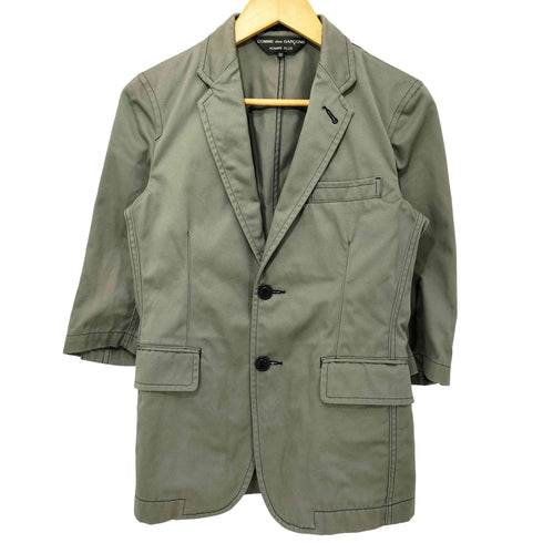 コムデギャルソンオムプリュス COMME des GARCONS HOMME PLUS 12SS AD2011 ノッチドラペル 七分袖 2B テーラードジャケット メンズ JPN:XS