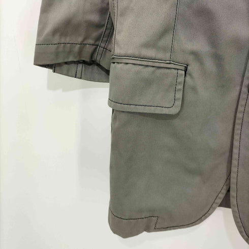 コムデギャルソンオムプリュス COMME des GARCONS HOMME PLUS 12SS AD2011 ノッチドラペル 七分袖 2B テーラードジャケット メンズ JPN:XS