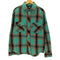 ステューシー Stussy ACE PLAID エースプラッド L/S SHIRT 長袖 チェック柄シャツ メンズ import:M