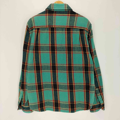 ステューシー Stussy ACE PLAID エースプラッド L/S SHIRT 長袖 チェック柄シャツ メンズ import:M