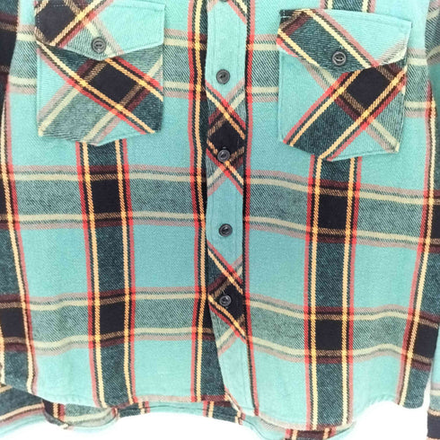 ステューシー Stussy ACE PLAID エースプラッド L/S SHIRT 長袖 チェック柄シャツ メンズ import:M