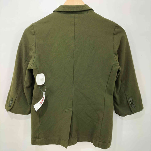 コムデギャルソンコムデギャルソン COMME des GARCONS COMME des GARCONS 10SS AD2009 ポリ縮絨 七分袖 テーラードジャケット レディース JPN:XS