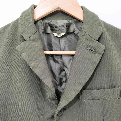 コムデギャルソンコムデギャルソン COMME des GARCONS COMME des GARCONS 10SS AD2009 ポリ縮絨 七分袖 テーラードジャケット レディース JPN:XS