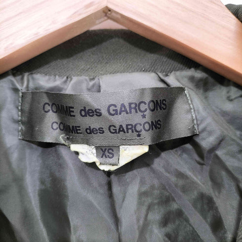 コムデギャルソンコムデギャルソン COMME des GARCONS COMME des GARCONS 10SS AD2009 ポリ縮絨 七分袖 テーラードジャケット レディース JPN:XS