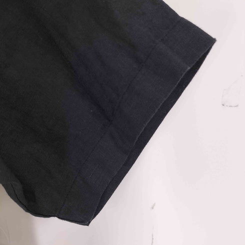 シュプリーム Supreme 24SS Panel Linen S/S Shirt メッシュ パネル リネン 半袖シャツ メンズ S