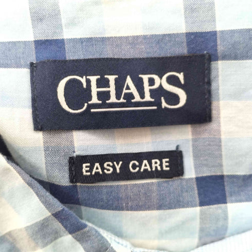 チャップス CHAPS S/S ボタンダウンチェックシャツ メンズ JPN:L