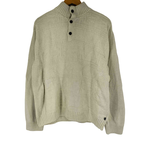 チャップス CHAPS ハーフボタン ノルディック セーター メンズ JPN:XL