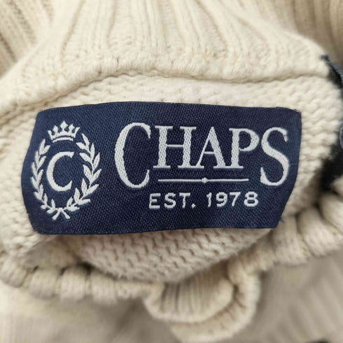 チャップス CHAPS ハーフボタン ノルディック セーター メンズ JPN:XL