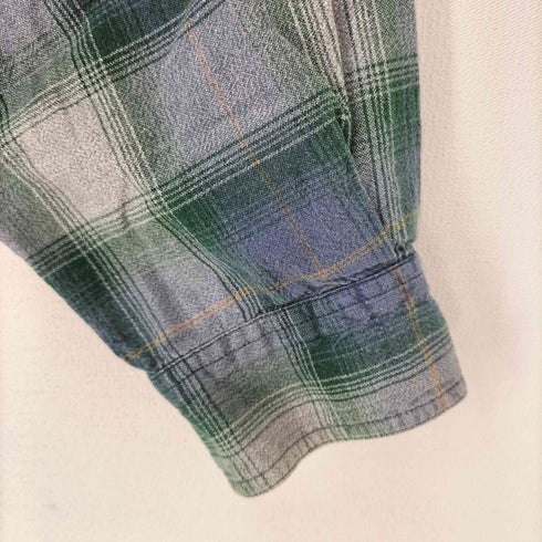 セントジョンズベイ STJOHNS BAY 90S ボタンダウン チェック長袖ネルシャツ メンズ import:XL