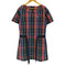 フレッドペリー FRED PERRY タータンチェック 半袖ワンピース レディース バスト79-87 身長154-162