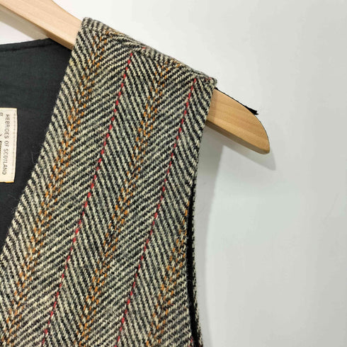 ハリスツイード Harris Tweed USA製 ツイード ベスト レディース
