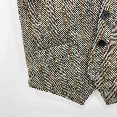 ハリスツイード Harris Tweed USA製 ツイード ベスト レディース
