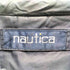 ノーティカ NAUTICA 90s ロゴ刺繍 ダブルジップ リバーシブル フーデット ダウンジャケット メンズ import:L