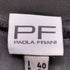 PAOLA FRANI パオラフラーニ ファー ドッキング シアー トップス レディース I40