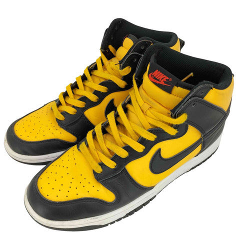 ナイキ NIKE Dunk High University Gold and Black ダンク ハイ ユニバーシティゴールド アンド ブラック メンズ JPN:27.5