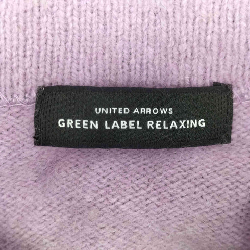 ユナイテッドアローズグリーンレーベルリラクシング UNITED ARROWS green label relaxing FOX MIX FFC フォックス ミックス ワイド ボトルネック ニット レディース