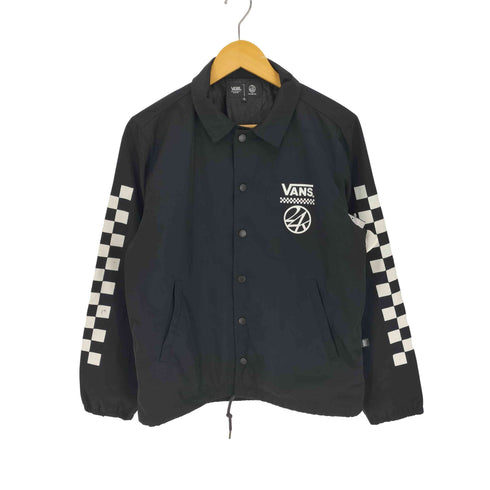 バンズ VANS コラボ 袖チェック コーチジャケット メンズ JPN:S