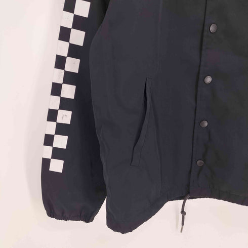 バンズ VANS コラボ 袖チェック コーチジャケット メンズ JPN:S