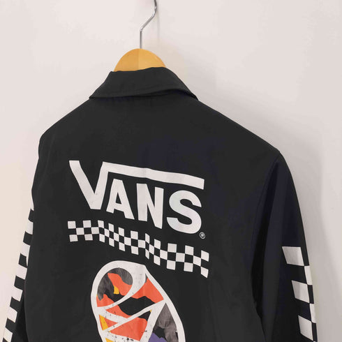 バンズ VANS コラボ 袖チェック コーチジャケット メンズ JPN:S