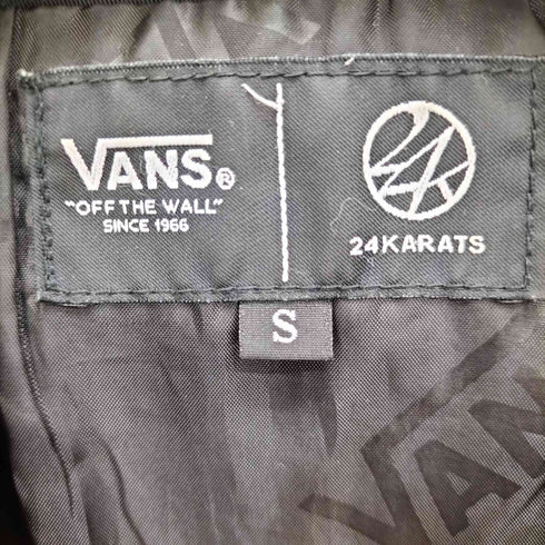 バンズ VANS コラボ 袖チェック コーチジャケット メンズ JPN:S