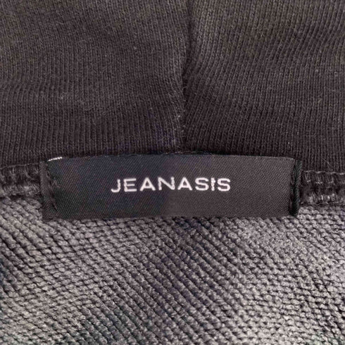 ジーナシス JEANASIS FadeクラッシュZIPパーカー レディース FREE