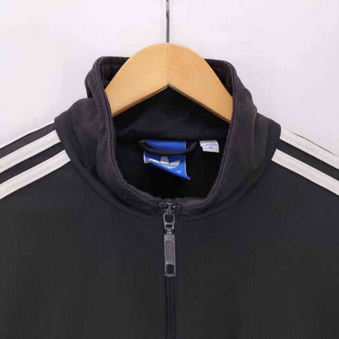 アディダスオリジナルス adidas Originals Firebird 3-Stripes TRACK TOP Black ファイヤーバード トレフォイル ロゴ アーム 3 ストライプ トラック ジャケット ジャージ ブラック メンズ import:XL