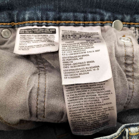 リーバイス Levis 505 レギュラーフィット ストレート デニム パンツ メンズ W35L30