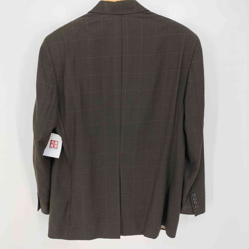 ローレンラルフローレン LAUREN RALPH LAUREN 90s カナダ製 ガンクラブチェック 3B テーラードジャケット メンズ