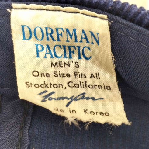 DORFMAN PACIFIC ドーフマンパシフィック 70S 刺繍 コーデュロイ キャップ メンズ FREE
