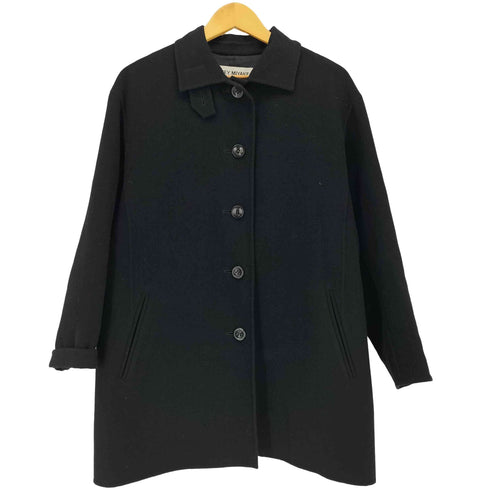 イッセイミヤケ ISSEY MIYAKE 90S ステンカラーハーフコート レディース