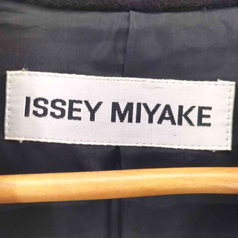 イッセイミヤケ ISSEY MIYAKE 90S ステンカラーハーフコート レディース