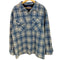 ペンドルトン PENDLETON 90-00s メキシコ製 BORAD SHIRT オンブレチェック ボードシャツ メンズ import:L