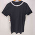 IN53KTO トロンプルイユ チェーンネックレス コットンクルーネックTシャツ メンズ