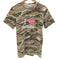 the elephant ゼブラ柄ILove クルーネックTシャツ メンズ