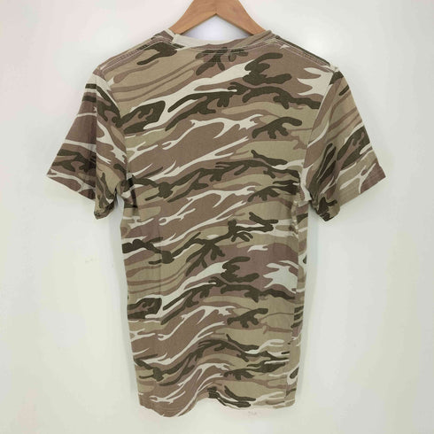 the elephant ゼブラ柄ILove クルーネックTシャツ メンズ
