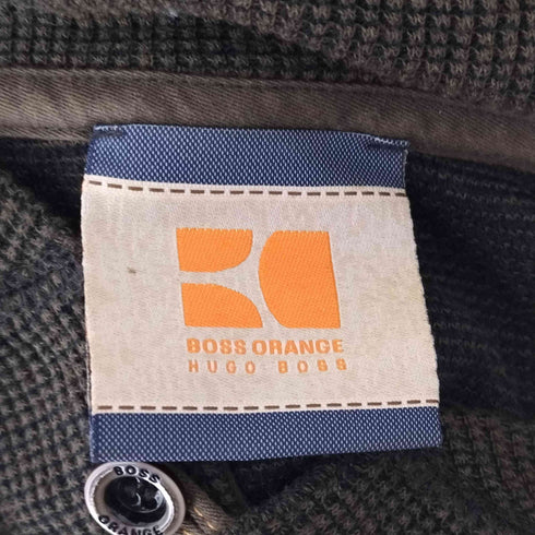 ボスオレンジ BOSS ORANGE ワッフル ヘンリーネック カットソー メンズ JPN:XL